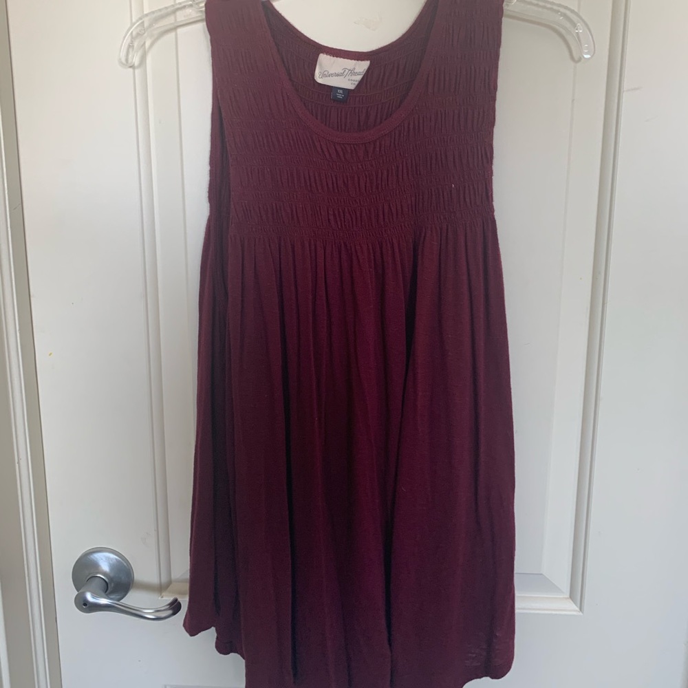 Cranberry colored dressy tank!
